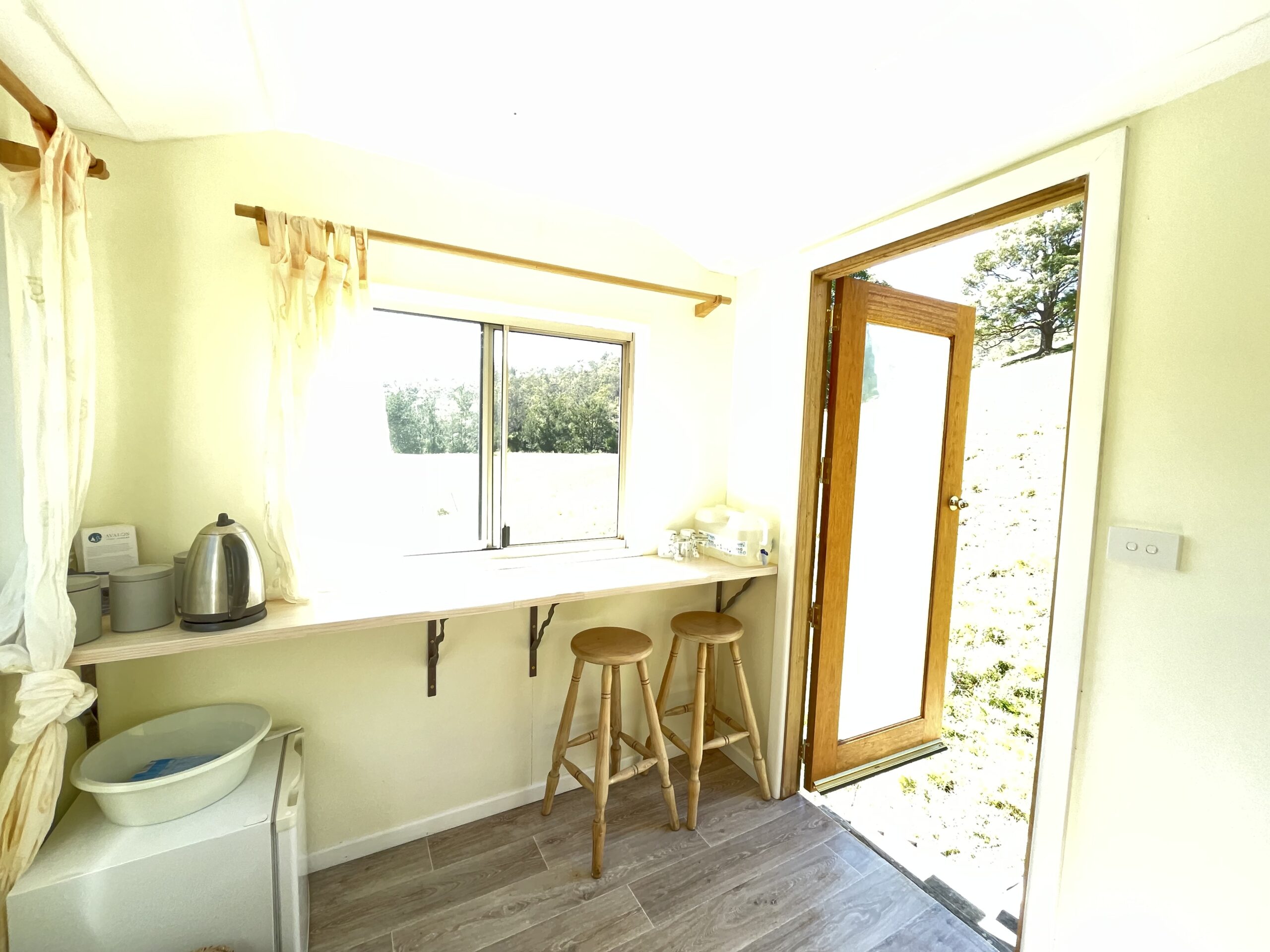 Small but perfectly formed, the Tiny House at Avalon River Retreat