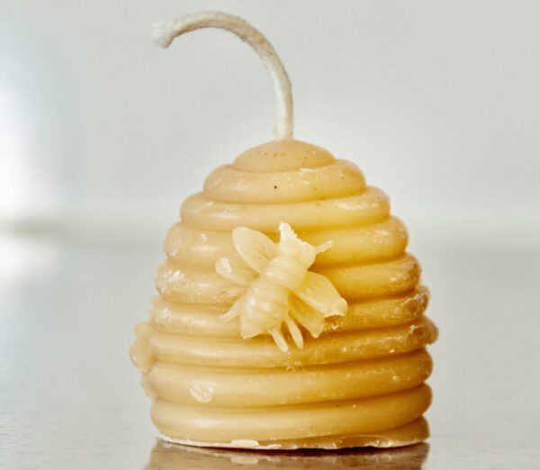 Beeswax Skep Candle